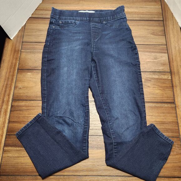 Signature Levi Strauss Gold Pull-On Skinny Jeans 8M W29 L30 - Picture 1 of 6